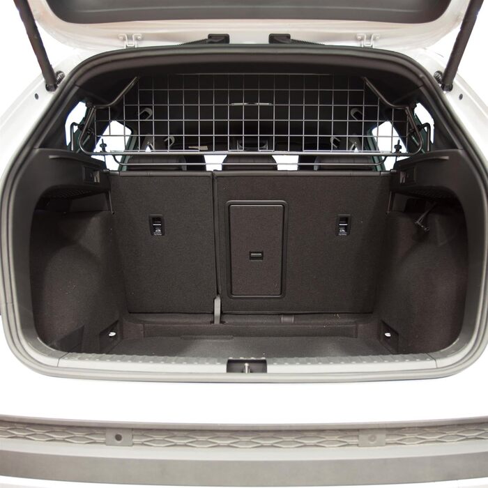 Сітка-перегородка Travall для SEAT Ateca (2016-): захист багажника для собак, міцне сталеве сітка, автоперегородка