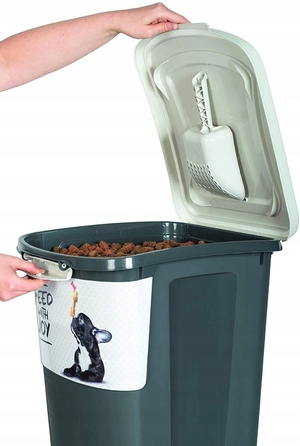 Контейнер для корму на колесах Rotho ARCHIE 38 л (до 18 кг)