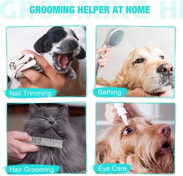 Гамак для грумінгу собак ATESON - гамачок для догляду за шерстю з підвіскою для стрижки нігтів (XXL до 54,4 кг), петля для обрізки нігтів, гамак для собак для стрижки нігтів з обрізачем XXL для великих собак 120 фунтів, зелений