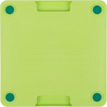 Килимок для собак LICKIMAT Mini Tuff: повільне годування, розвага та зменшення тривоги, рожевий (зелений, Playdate)