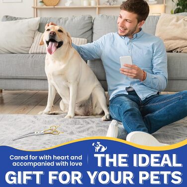 Професійна витончена ножиця для грумінгу собак JASON 7.5 дюймів (43 зуби) з нержавіючої сталі 440C