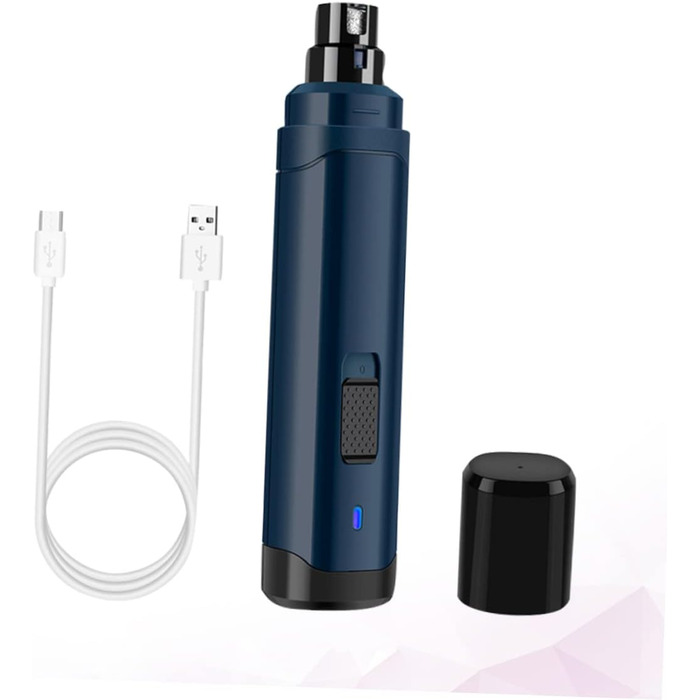 Електричний обрізчик нігтів для домашніх тварин BESPORTBLE - для собак та котів, USB, компактний