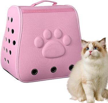 Трансформер-переноска для котів та маленьких собак | Легка, дихаюча переноска-рюкзак для тварин | Міцна переноска для котів та собак