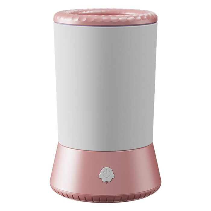 Автоматичний мийник лап для собак та котів USB, білий/рожевий