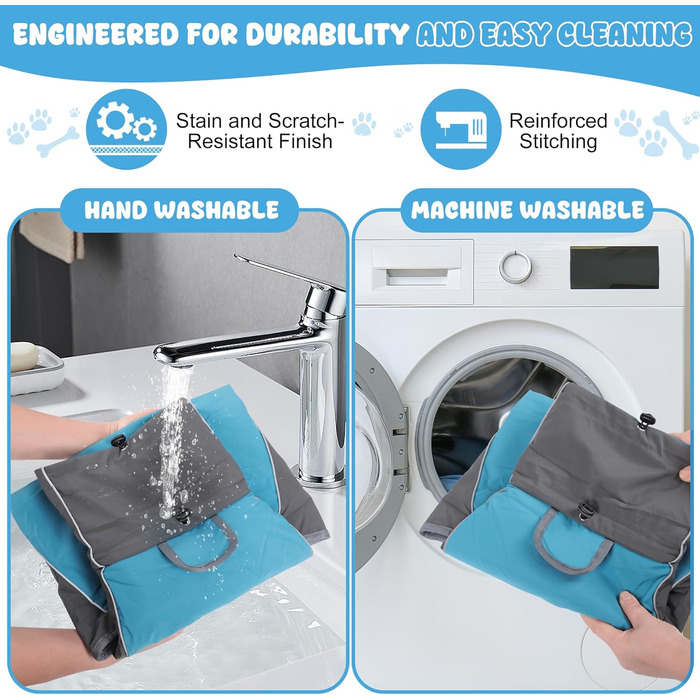 Водонепроникна куртка для собак, світловідбиваюча, вітронепроникна, тепла зимова куртка з м'яким флісовим підкладкою для маленьких та великих собак, для активного відпочинку на природі, кемпінгу та походів у холодну погоду, блакитна, XL (довжина спини: 60