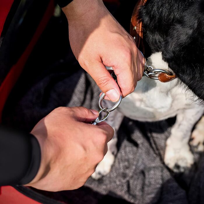 Фаркоп для велосипеда SogesHome: Перевезення собак, XXL, 600D Oxford, Червоно-Чорний