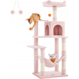 Високий когтеточний комплекс із лежаком, ігровий центр Feandrea 101 — 160 см