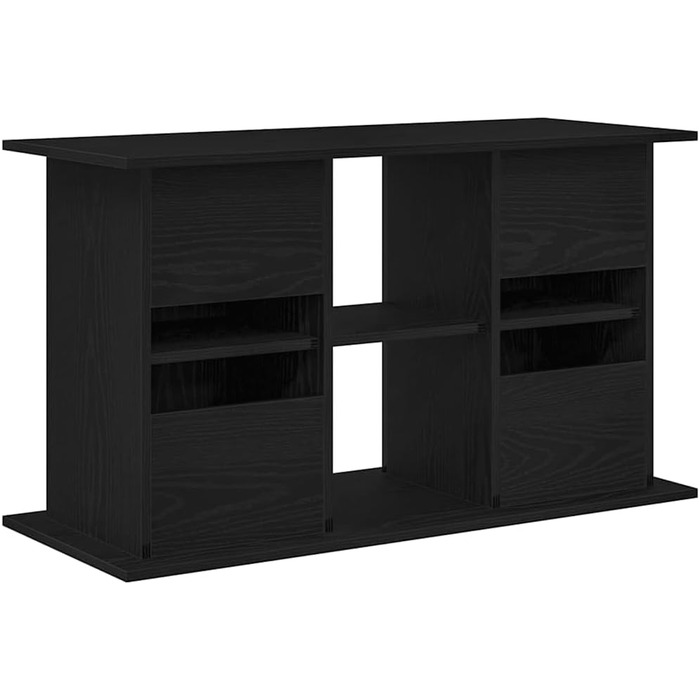 Тумба для акваріума vidaXL 101x41x58 см, ДСП, чорний дуб, стійка шафа для акваріума