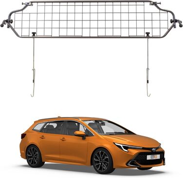 Сітка для собак Travall Toyota Corolla (2020-): захист багажника, сітка для транспортування собак, міцна сталева сітка