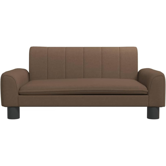 Крісло-ліжко для собак та котів, м'яке, стильне, 70x45x30 см, коричневе