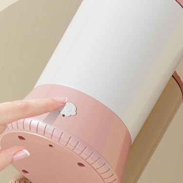 Автоматична машина для миття лап собак - портативна мийка для лап, біло-блакитна (рожево-біла)