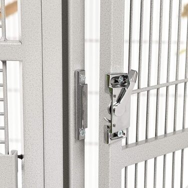 Вольєр для птахів Montana Cages Denver II XXL, світло-сірий, просторий пташиний клітка для папуг