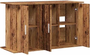 Стеляжка для акваріума vidaXL 81x36x73 см з дерева, шафка під акваріум, шафка-підставка, 101x41x58 см (дерево)