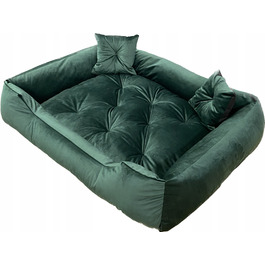 Вольєр для собак WBM Sewing, зелений, 90 x 75 см
