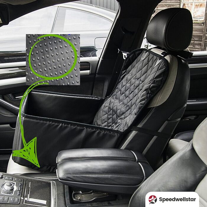 Чохол для собачого сидіння в авто Speedwellstar 2-в-1, водовідштовхуючий, універсальний