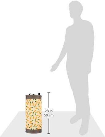 Ігровий тунель Rosewood Snuggles з принтами морквин для кроликів, морських свинок, хорягів та щурів