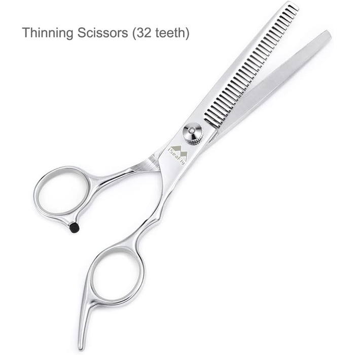 Набір ножиць для грумінгу собак iSeaFly 5 в 1: нержавіюча сталь, для тіла, обличчя, вух та носа