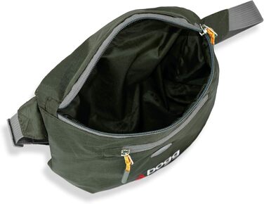 Універсальна сумка-переноска для собак BOGG з дозатором пакетів для вигулу та контейнером для відходів (Buster Green)