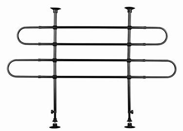 Тріксі Автоматичний гільйотина для сіна, кутова, чорний, ширина 85-140 см, висота 75-110 см