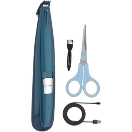 Триммер для догляду за лапами та обличчям домашніх тварин Supvox - тиха електрична машинка для собак та котів з керамічними лезами