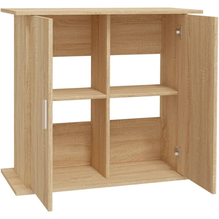 Тумба під акваріум ZEYUAN, 81x36x73 см, Сонома, деревостружкова плита