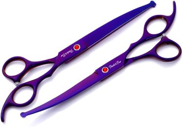 Набір для стрижки тварин: професійна фен-шпора, ножиці для грумінгу собак та котів, ножиці з нержавіючої сталі