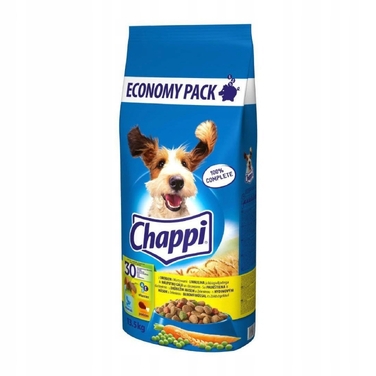 Сухий корм для собак Chappi з птицею та овочами, 13,5 кг