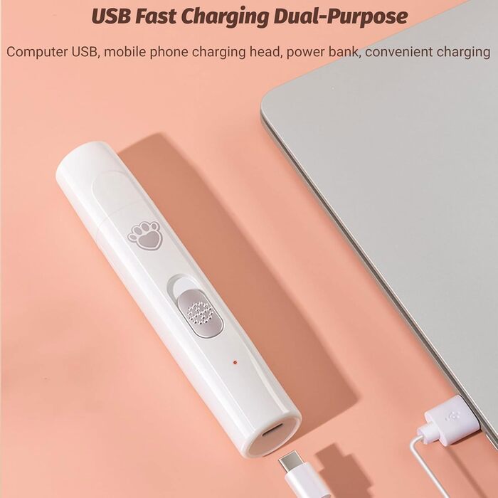 Електричний точило для кігтів собак та котів KrallenSchleifer Pro Set - 2 швидкості, перезаряджається, для великих, середніх та малих порід