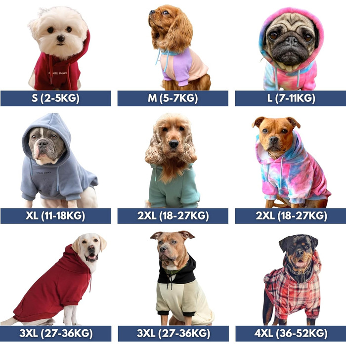 Собачий худі Spark Paws Slate Blue S – преміум фліс, комфорт, для всіх порід