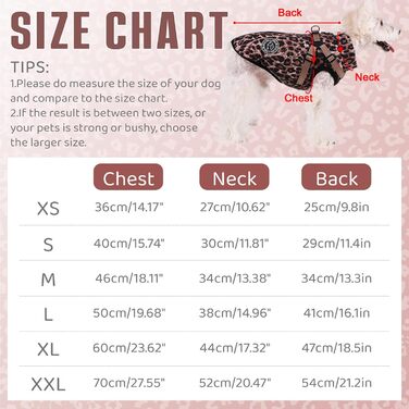 Теплий зимовий одяг для собак Avlot: куртка з флісу, водонепроникна, для холодної погоди (XXL, Коричневий)