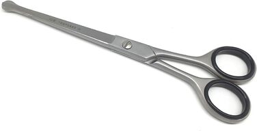 Ножиці для собак, професійні, 16,5 см, нержавіюча сталь, без гачка, прямі