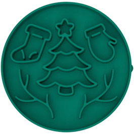 Повільний напувалка для собак з присосками, силіконовий килимок проти проливання, запобігає заковтування, здорове харчування, нетоксичний (Зелений)