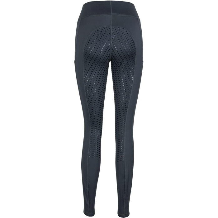 Легінси для верхової їзди Lazura Emilia для дітей та жінок | Термо-леггінси з флісовою підкладкою та силіконовим повним обхватом | Легінси для дівчаток та хлопчиків, розмір 38, колір Asphalt