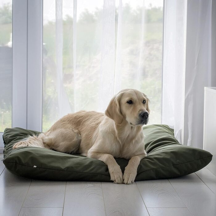 Водонепроникне собаче ліжко 60x50 см, темно-зелене, 4L Textil ZOE
