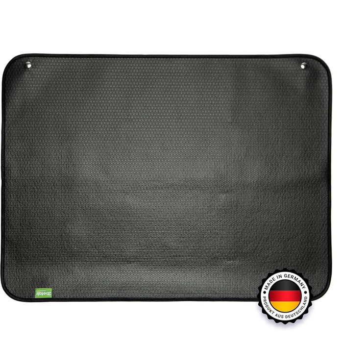 Захист краю багажника - Made in Germany, міцний захист краю багажника при завантаженні/розвантаженні, з кріпленням на липучках, 80 x 60 см, аксесуар для авто