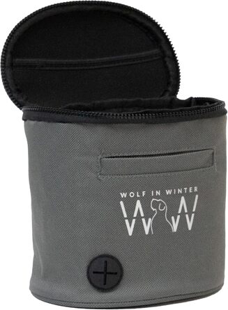 Сумка для ласощів Quickdraw для собак – сумка для дресирування з тримачем клікера та диспенсером для пакетів – зручна сумка для ласощів для собак – міцна, світловідбиваюча, рожева