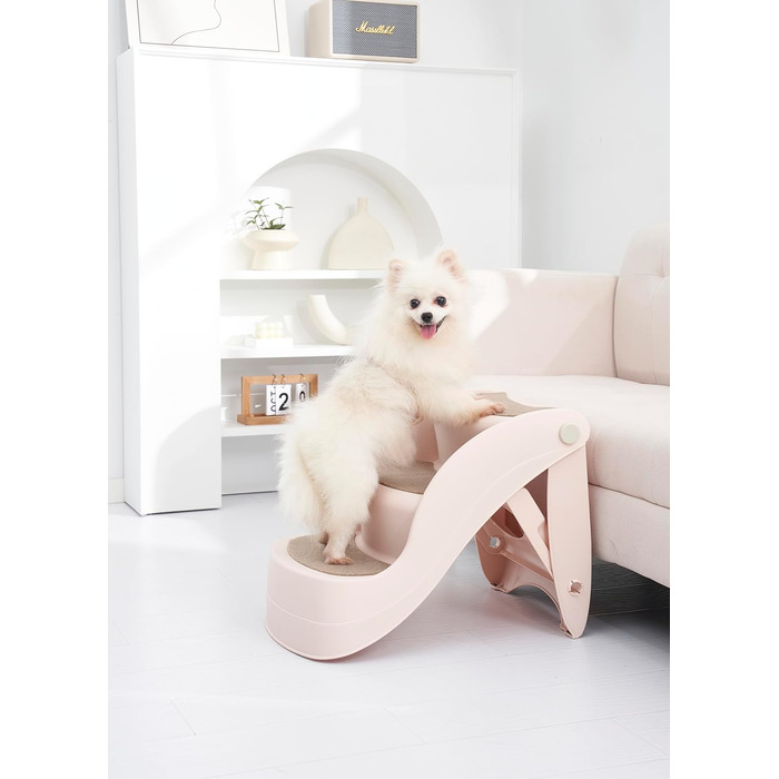 Сходинки для тварин Lanco – 3 сходинки для котів та собак. Міцний та неслизький матеріал. Розміри: 50 x 38 x 38 см