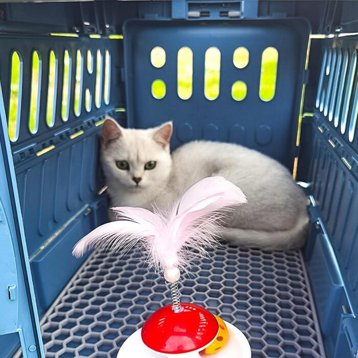 Складаний переносний вольєр для собак, переноска для тварин на колесах – ідеальний вибір для подорожей