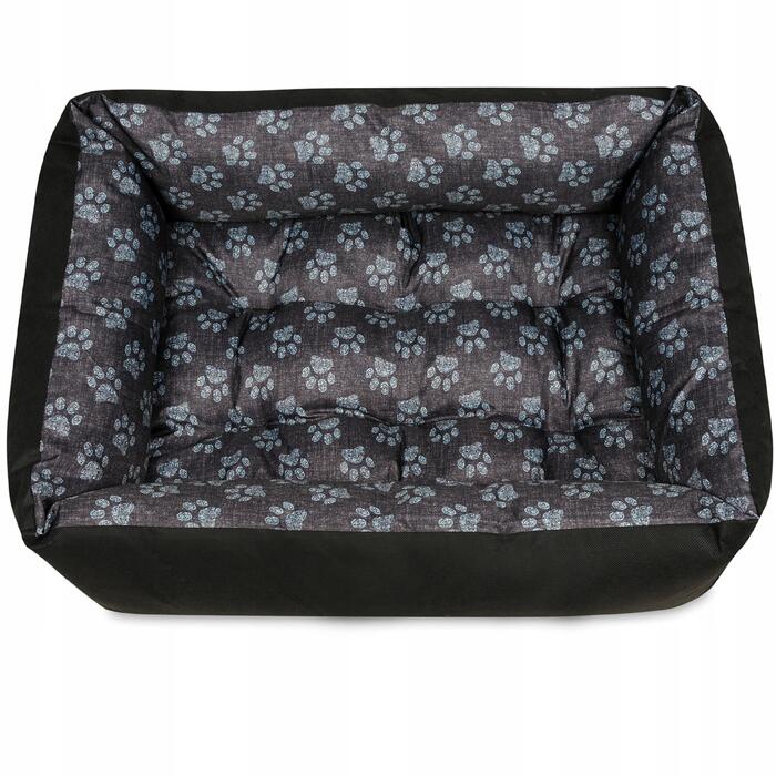 Ортопедичне ліжко для собак Superkissen24, сіре, 120 см x 90 см