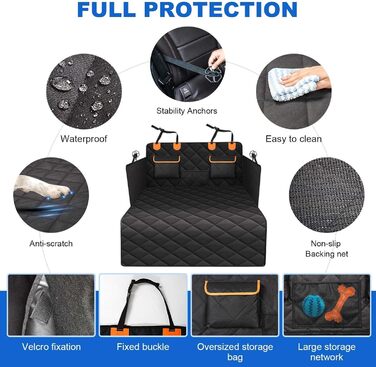 Захисна підстилка для багажника автомобіля XILUOWUDI для Dacia Bigster/Hybird 2025-2026, захист від подряпин та бруду, водонепроникна, для перевезення тварин