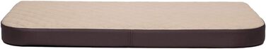 Ортопедичне ліжко для собак MEDICO Standard - коричневе з бежевим (XXL, 120x80 см)
