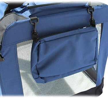 Транспортна переноска для тварин YATEK, складана, 70x8x52 см