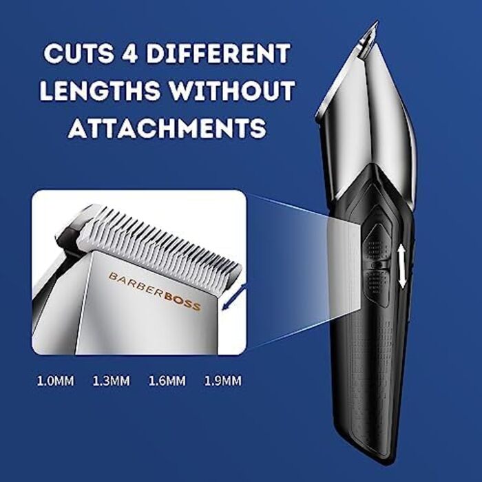 Набір для грумінгу тварин BarberBoss бездротовий: професійна собача машинка для густого волосся, тример для спутанного хутра, тиха, водонепроникна