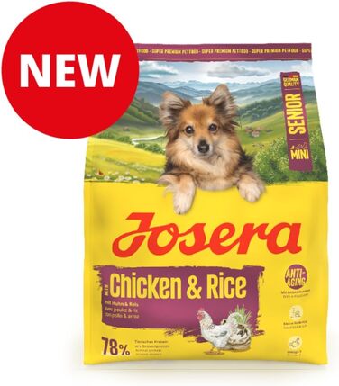 Сухий корм для літніх собак малих порід JOSERA Mini Senior, 3 кг (набір з 3 шт)