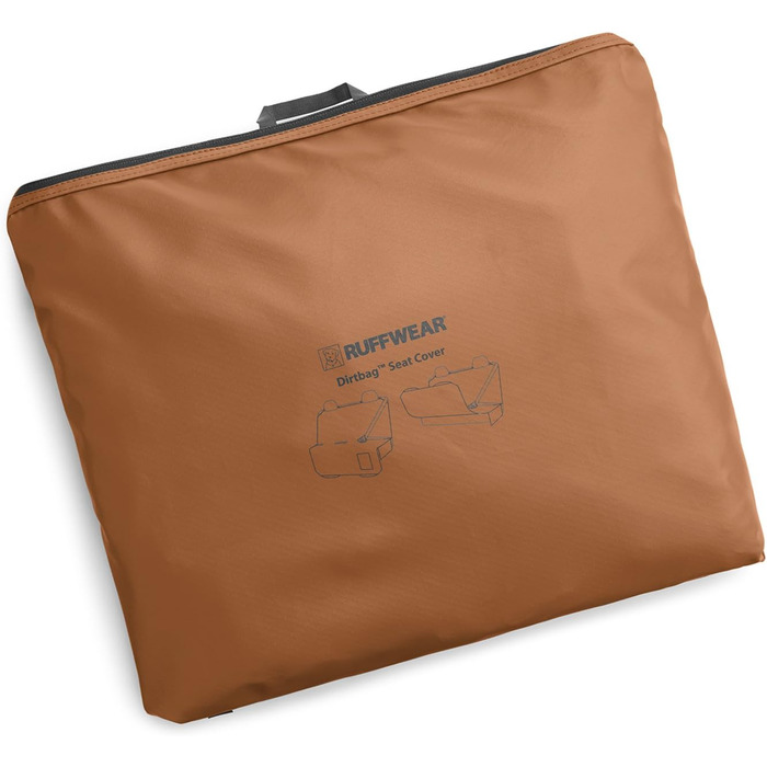 Чохол на сидіння Ruffwear Drecksack, XS, коричневий, водонепроникний
