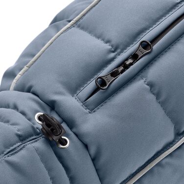 Теплий водовідштовхуючий теплий одяг для собак HUNTER Paxson для такс, колір карамель, розмір 40, з відбиваючими елементами