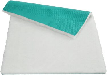 Медичне ліжко для собак Premium - ковдра: неслизька, вологопоглинаюча, дихаюча та пральна (біла, 70 x 100 см)