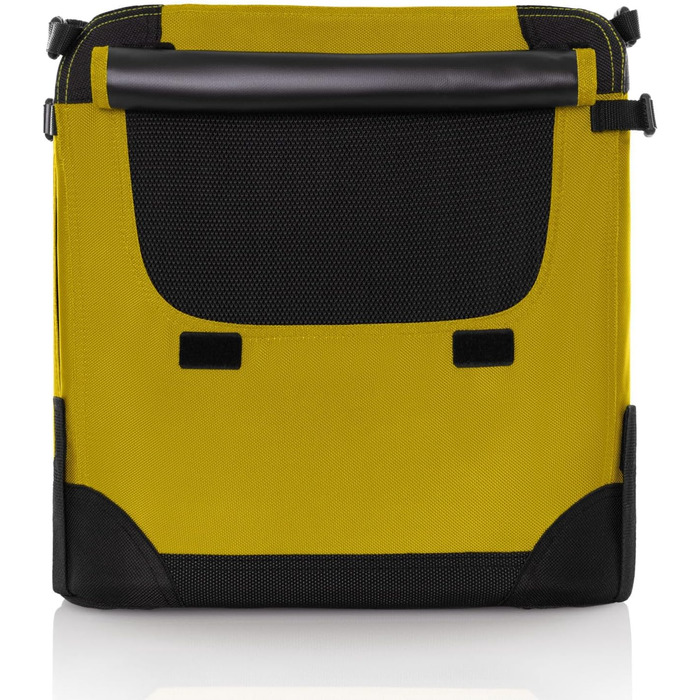 Кіньйон для собак Maelson Soft Kennel Safran Gelb, 62 см - складана переноска для собак, 62 x 41 x 41 см