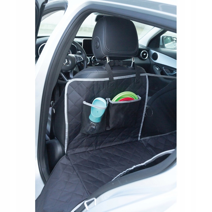 Автомобільний килимок із пластику L/XL Lampa, чорний, 44 см x 130 см