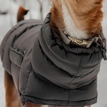 Зимовий теплий одяг для собак - водонепроникна куртка, тепла, снігонепроникна одяг для домашніх тварин, підходить для холодних умов, для великих собак, на осінь та зиму, забезпечує комфорт та захист